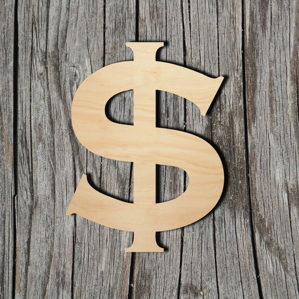 5 Dollar Sign - Etsy