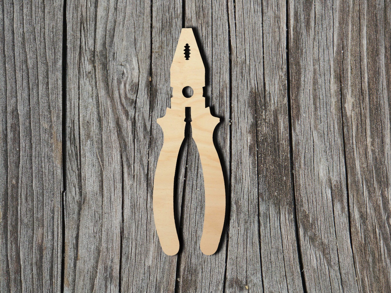 Pliers Multiple Sizes Laser Cut Unfinished Wood Cutout Etsy