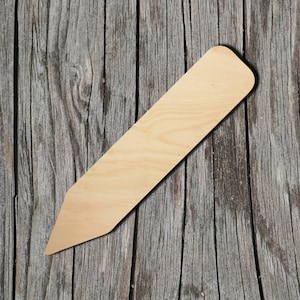 Pencil -  Laser Cut Unfinished Wood Cutout Shapes - Always check sizes and measure