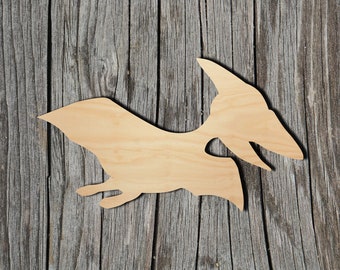 Dinosaur Shape - Laser Cut Unfinished Wood Cutout Shapes - Always check sizes and measure