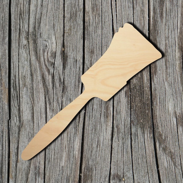 Paint brush -  Laser Cut Unfinished Wood Cutout Shapes - Always check sizes and measure