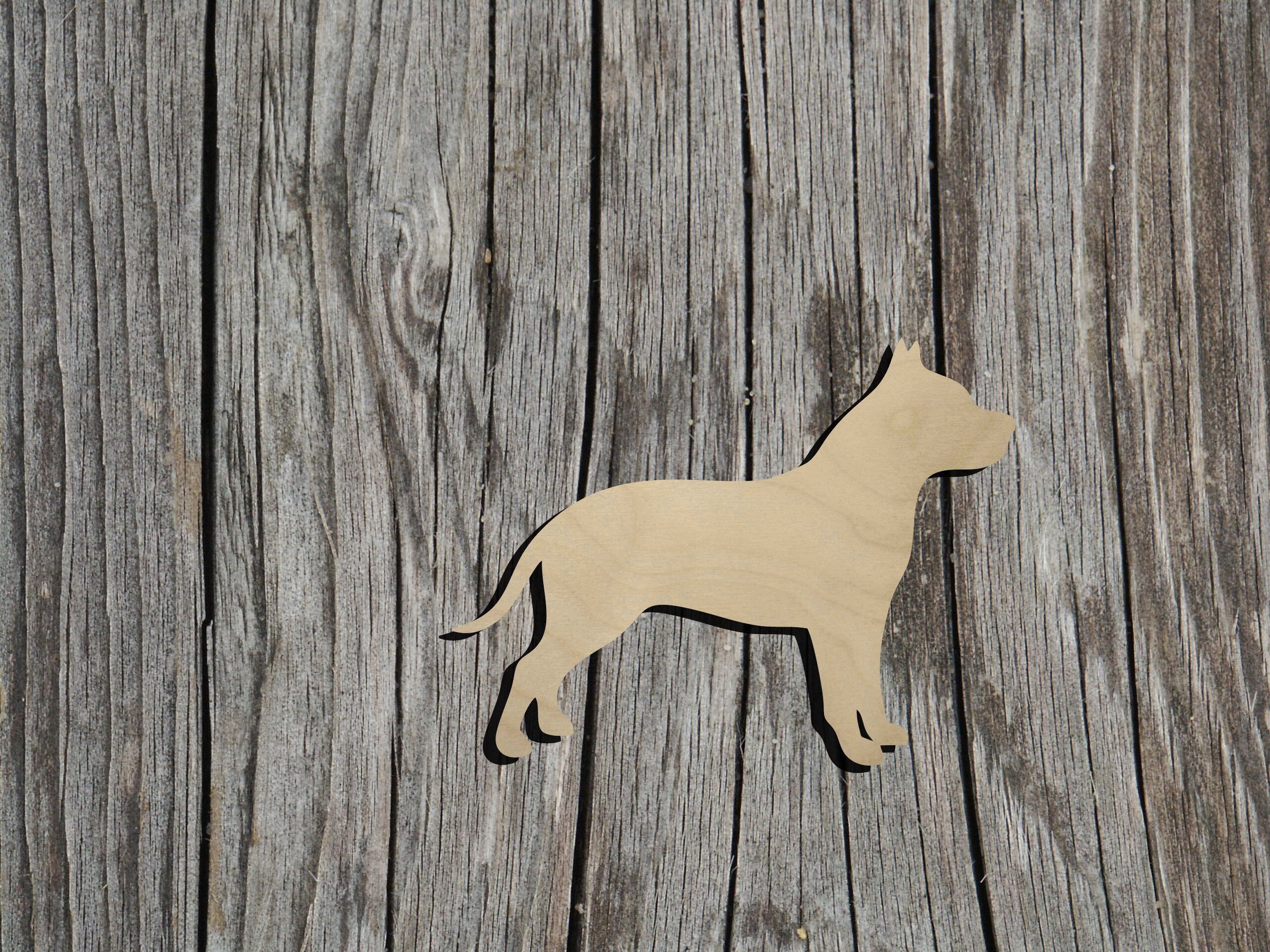 Dog Laser Cut Unfinished Wood Cutout Shapes Always Check Sizes and Measure  