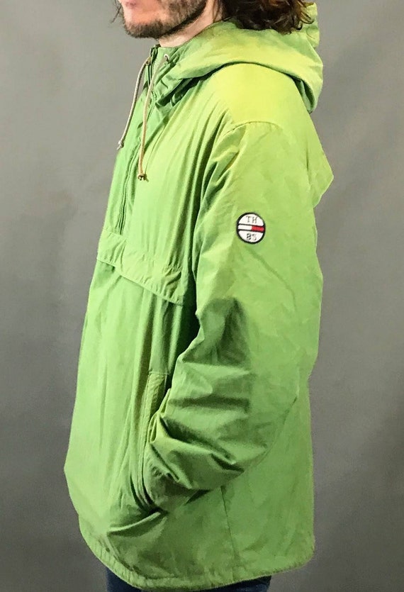 green tommy hilfiger windbreaker