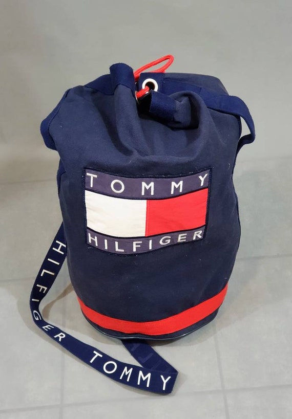 Tommy Hilfiger vintage backpack 90s big logo oldsc