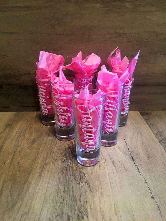 girls trip shot glasses
