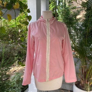 Fun Armani Exchange Pink Polyester Windbreaker!