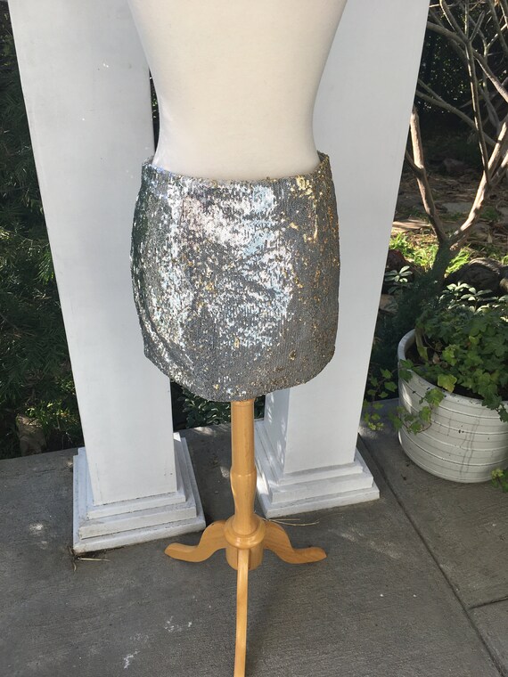 Sequined Sans Souci mini skirt - image 4