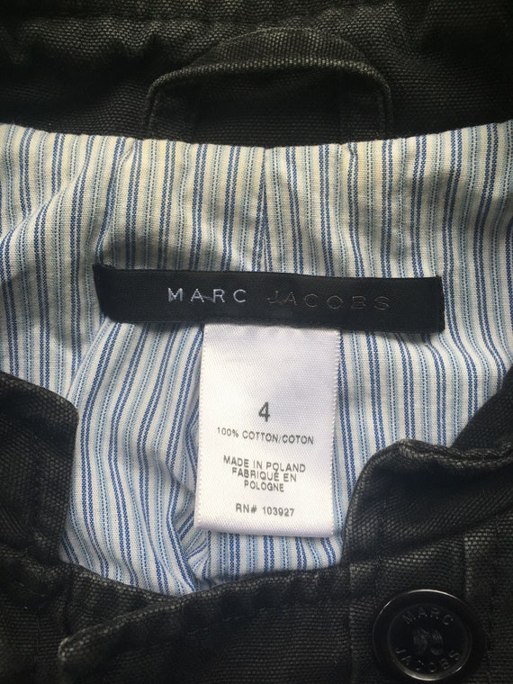 90s Marc Jacobs black cotton Prince-inspired jack… - image 2