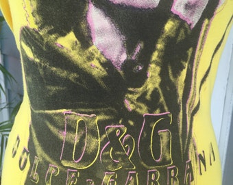 Dolce Gabbana 'quench My Desire' Tee - Etsy
