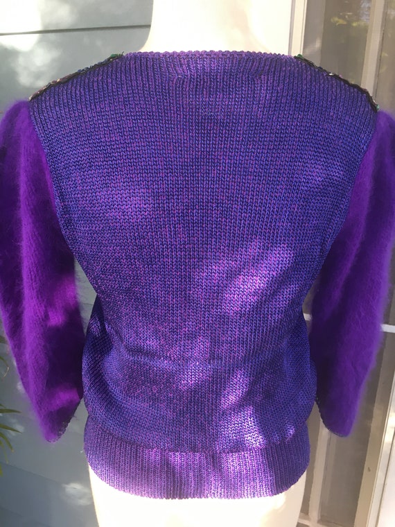 Vintage Elizabeth NY Disco Sweater - image 5