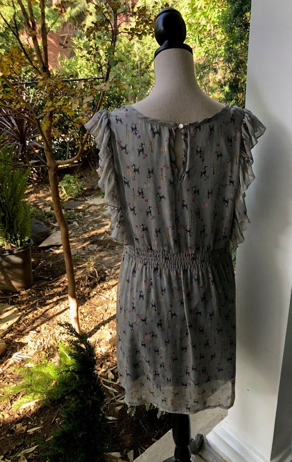 2000 blueish gray tiny reindeer, trees, butterfli… - image 2