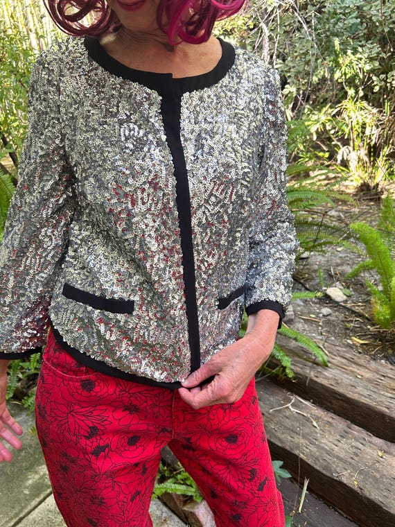 Sequin Jacket - image 6