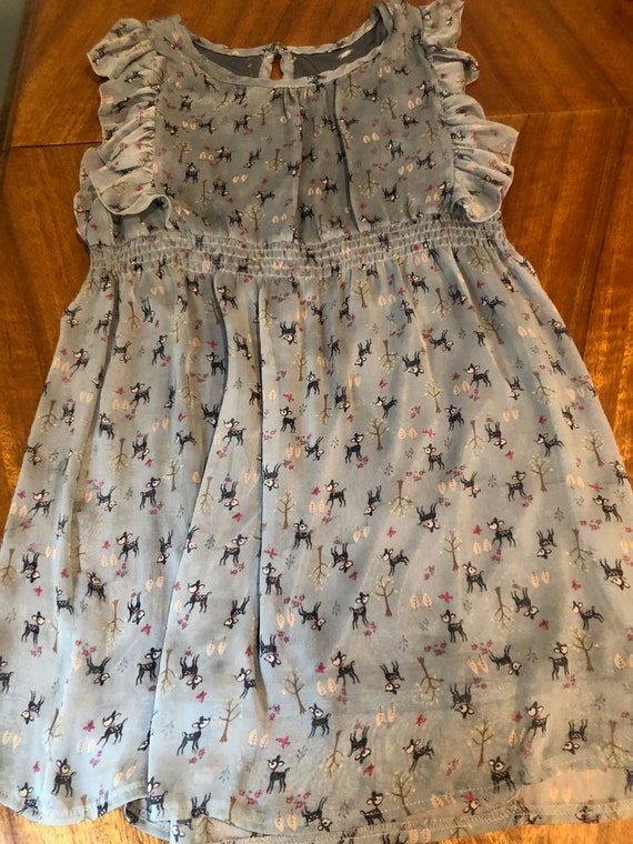 2000 blueish gray tiny reindeer, trees, butterfli… - image 6