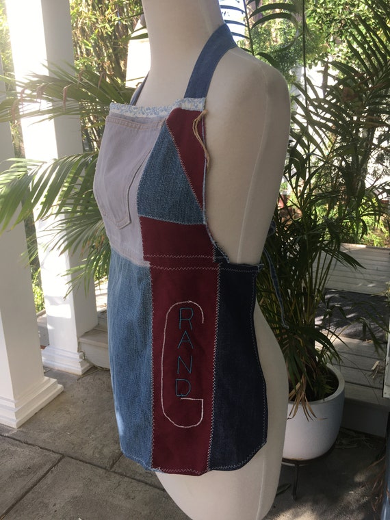 Up-cycled Levi's Halter Top - image 2