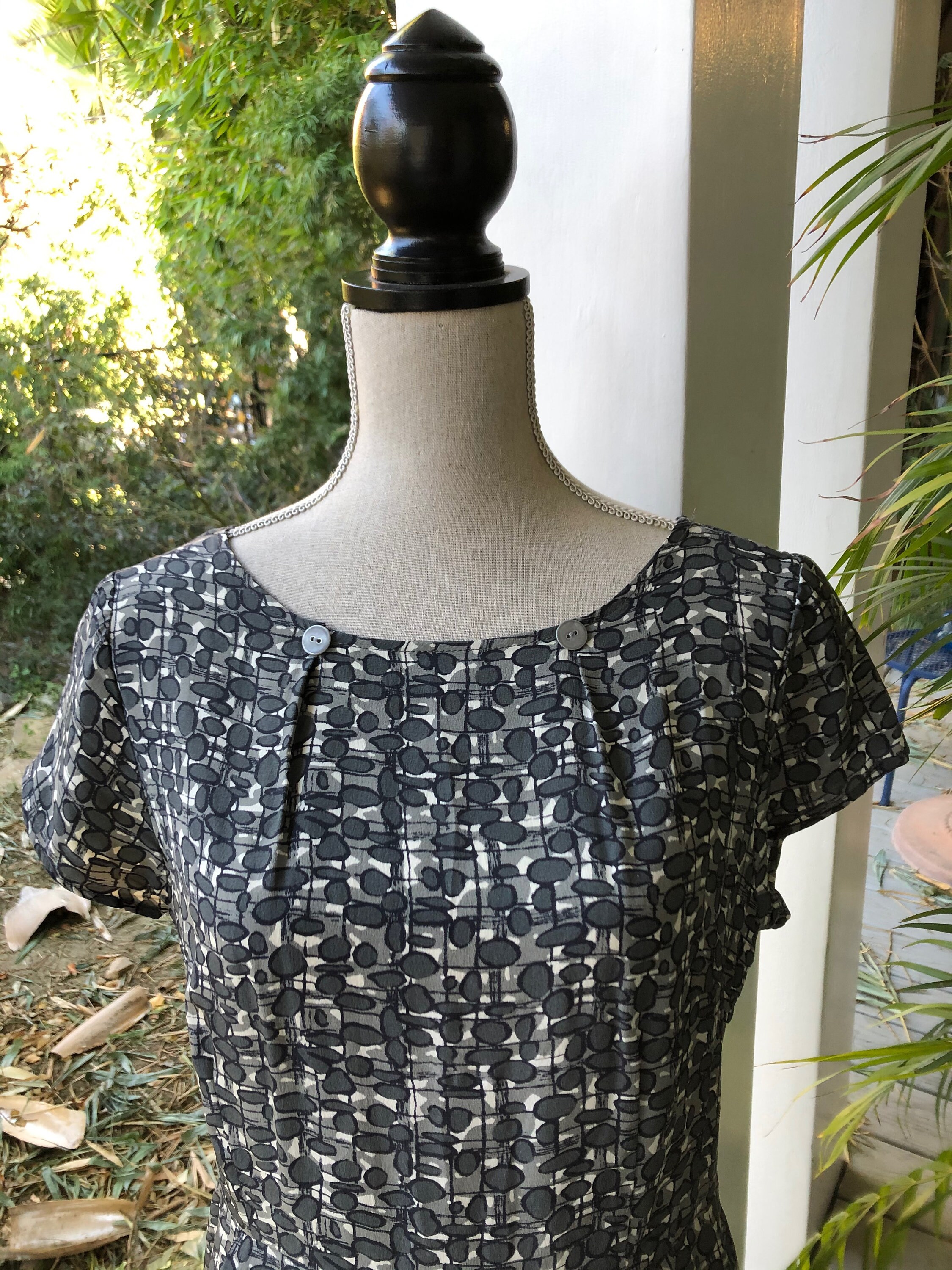 attic and barn silk dress Shop Attic and Barn Monterey silk blend dress on Rinascente
