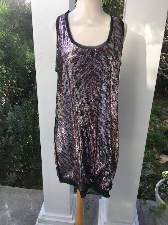 Rachel Roy racer back flapper dress - image 1