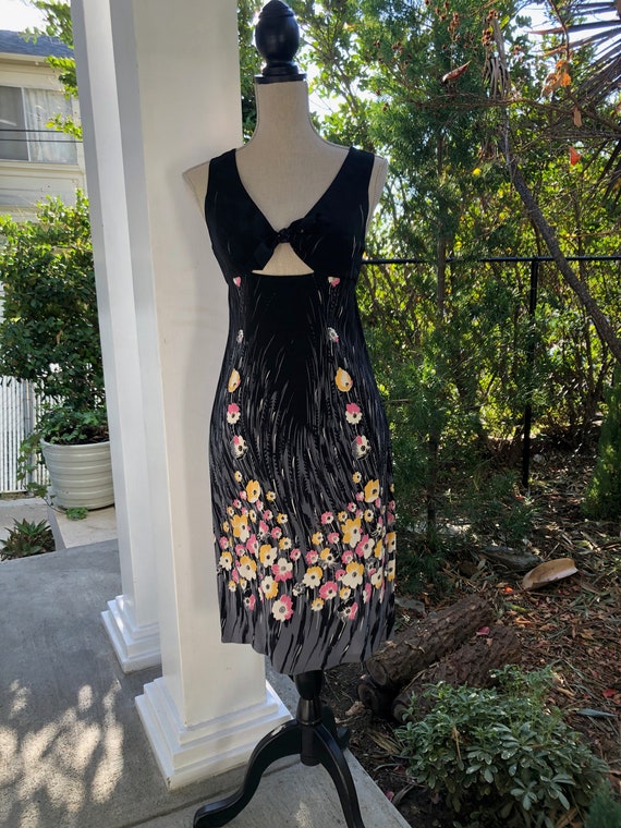 Anna Sui original 100% silk dress