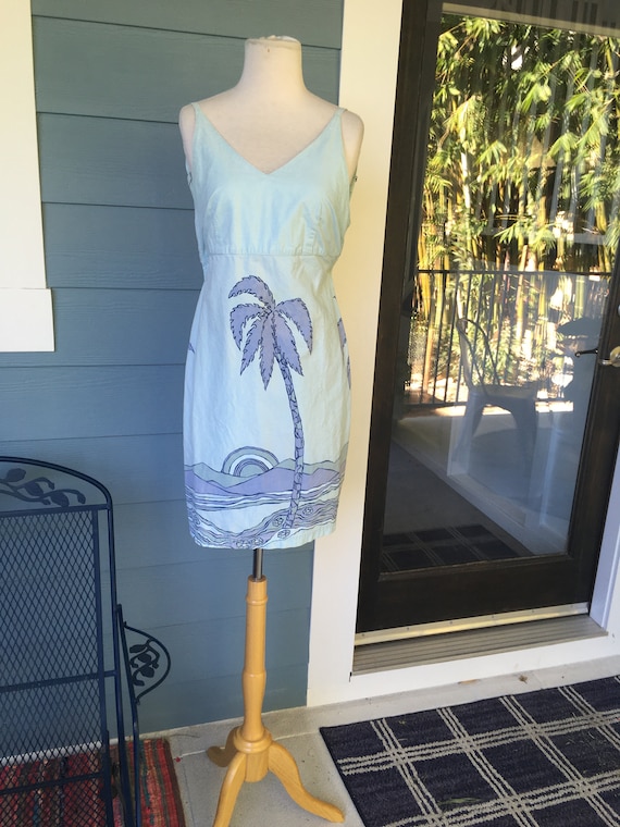 Classic Palm Tree Sundress