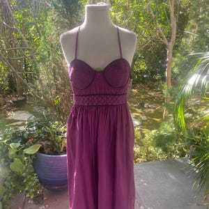 2000's Proenza Schuler for Target Purple summer dress
