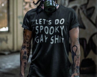 Let’s Do Spooky Gay Shit - Men's classic heavyweight tee