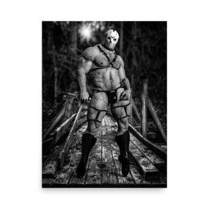 Jason Horror Daddy in Heels - Poster print