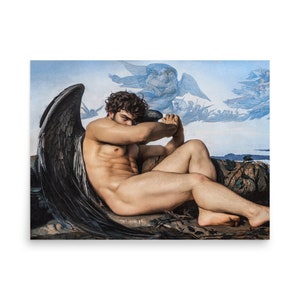 Fallen Angel -  beefy remake - Poster print