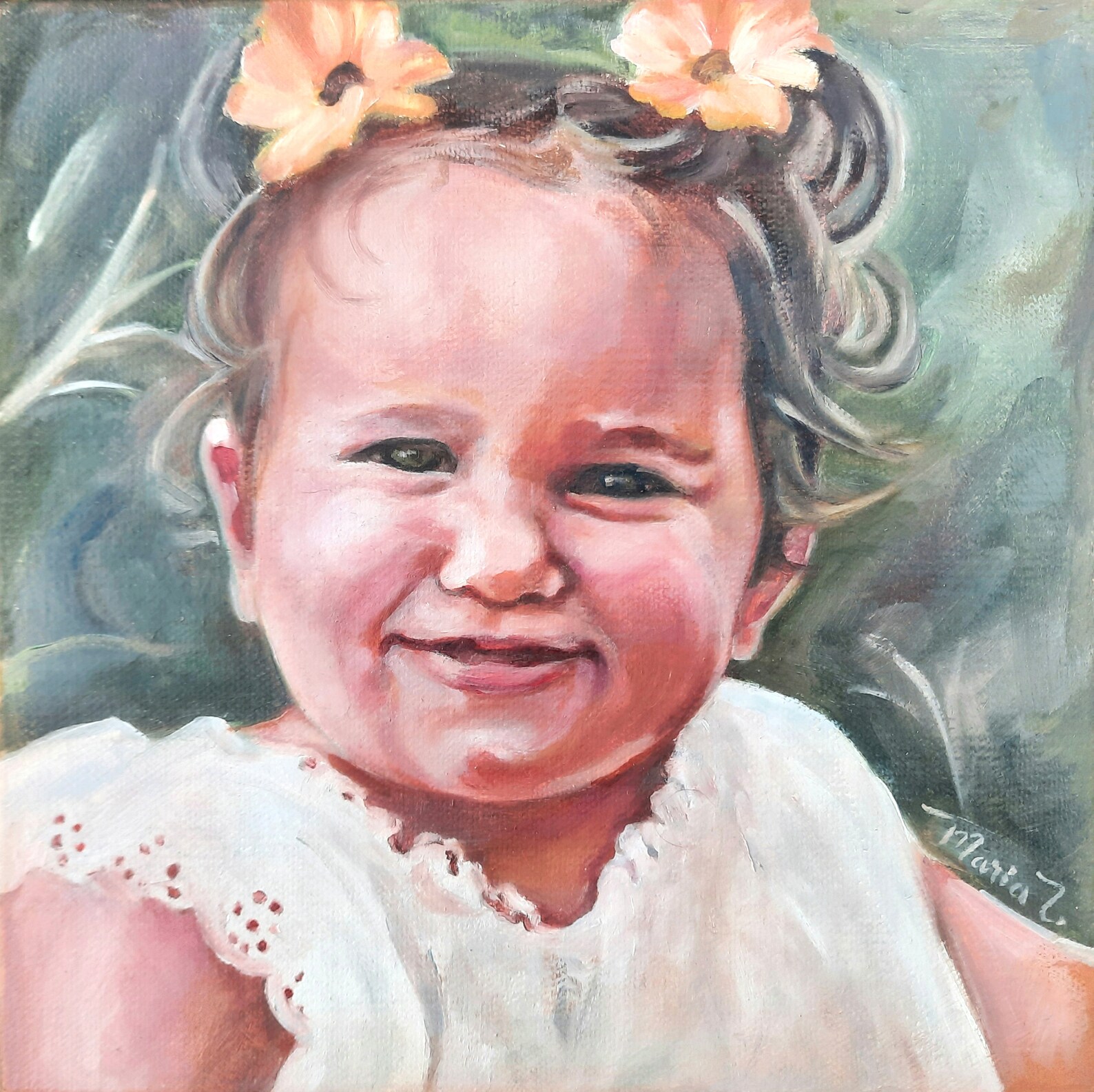Commission Portrait Oil Painting From Photo. Custom Painting. Etsy