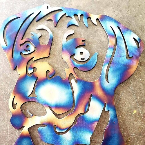 8 Boxer Metal Art Wall Hanger Wall Art Home Decor Etsy