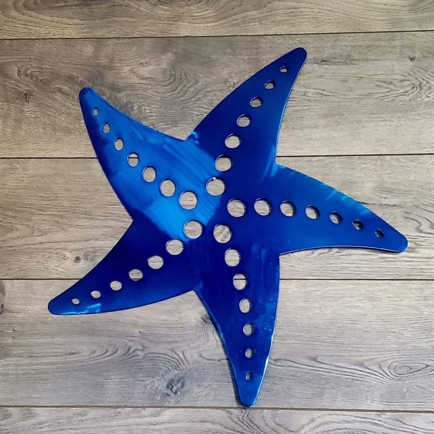 12 & 18 Starfish Metal Art Nautical Decor Etsy 日本