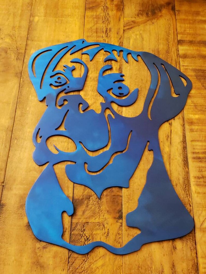 8 Boxer Metal Art Wall Hanger Wall Art Home Decor Etsy