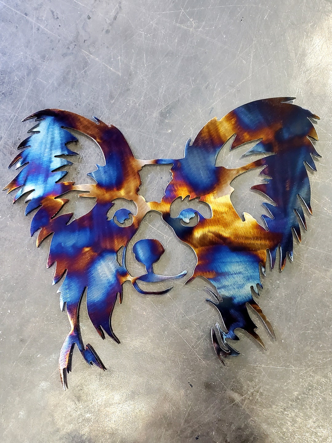 12 & 18 Papillon Metal Art Wall Hanger Wall Art Home Decor Living Room