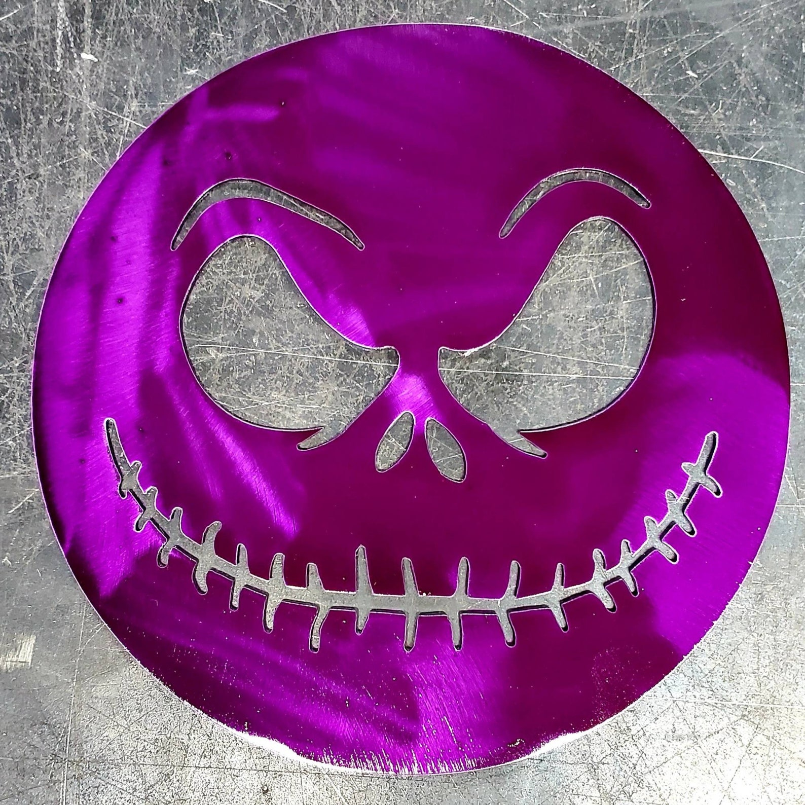 24 Jack Skellington Metal Art Wall Hanging Wall Art Etsy