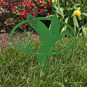 Mallard Duck Lawn & Garden Metal Art (12&quot;) | Garden or Lawn Decoration for Outdoors | Custom Outdoor Decor Gift | Handmade in USA