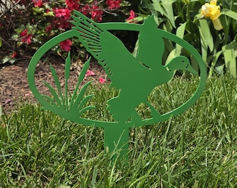 Mallard Duck Lawn & Garden Metal Art (12") | Garden or Lawn Decoration for Outdoors | Custom Outdoor Decor Gift | Handmade in USA