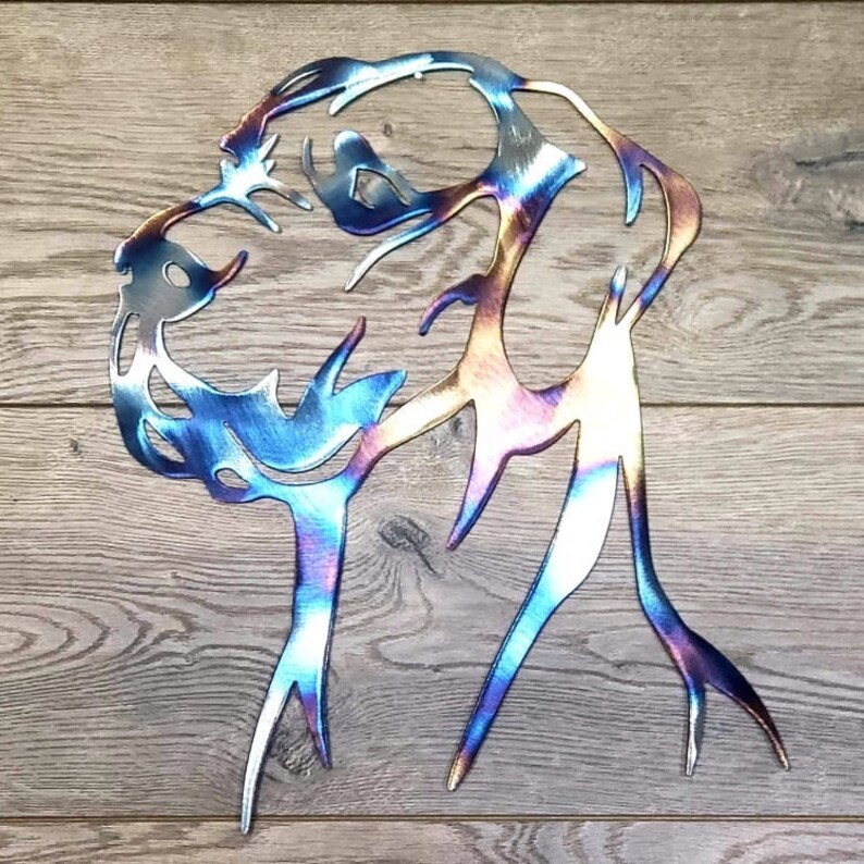 8 Great Dane Metal Art Wall Hanger Wall Art Home Etsy