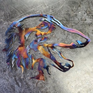 Borzoi #1 Metal Art (12&quot;) | Custom Dog Wall Decor or Gift | Pet Lover Home Accent | Handmade in USA