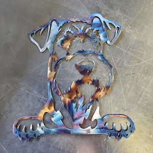 Airedale Terrier #2 Metal Art (12&quot;) | Custom Dog Wall Decor or Gift | Pet Lover Home Accent | Handmade in USA