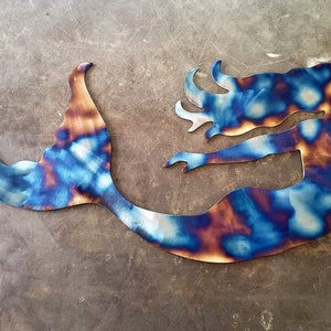 Mermaid #2 Metal Art (12")