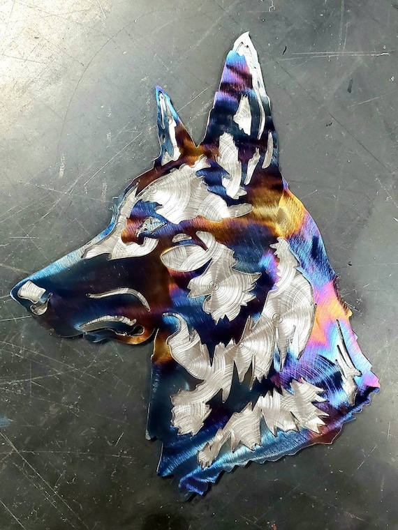 12 Layered Belgian Malinois Metal Art Wall Hanger Israel - Belgian Malinois Home Decor 12 Layered Belgian Malinois Metal Art Wall Hanger Israel - Belgian Malinois Home Decor