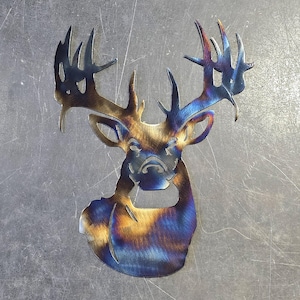 Deer #2 Metal Art | Wall Art | Home Decor | Man Cave | Deer Sign | Gift | Hunting Lover | Outdoor Sign | Handmade in USA