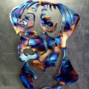 Boxer #1 Metal Art (12&quot;)