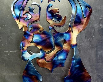 Boxer #1 Metal Art (12&quot;) | Custom Dog Wall Decor or Gift | Pet Lover Home Accent | Handmade in USA
