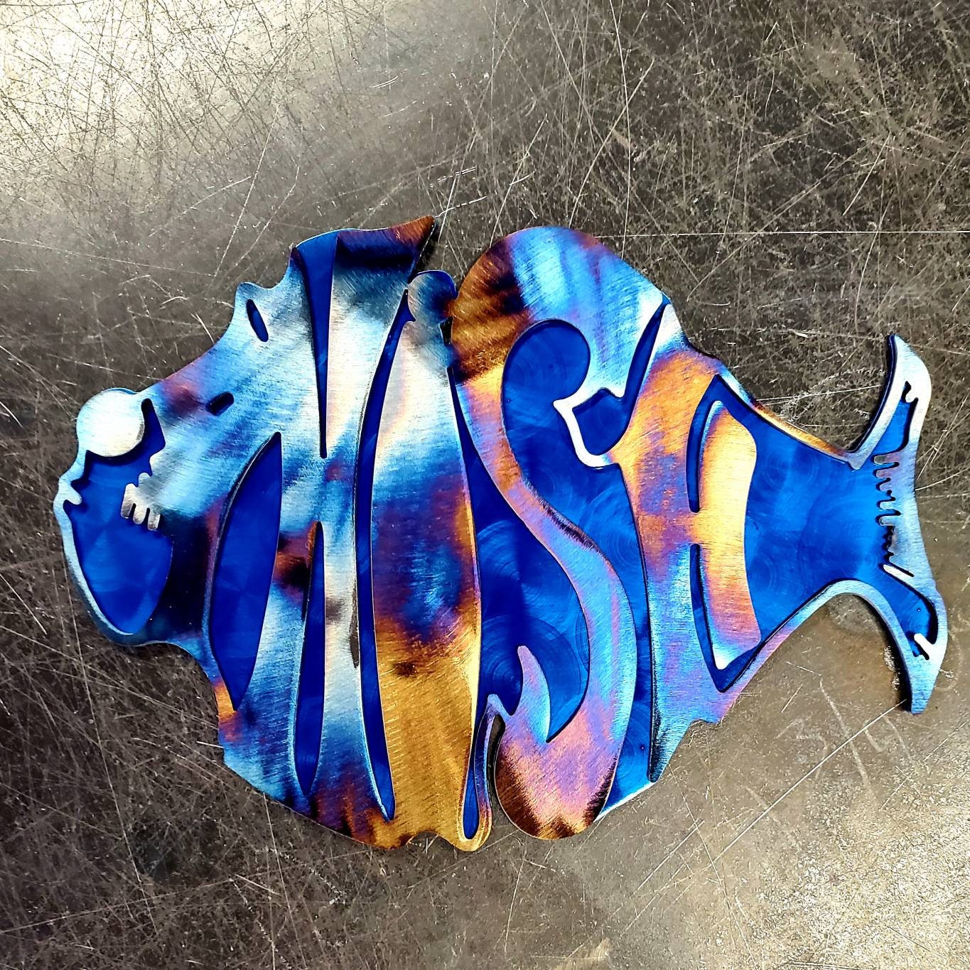 18 Layered Phish Metal Art Wall Art Wall Hanger Etsy