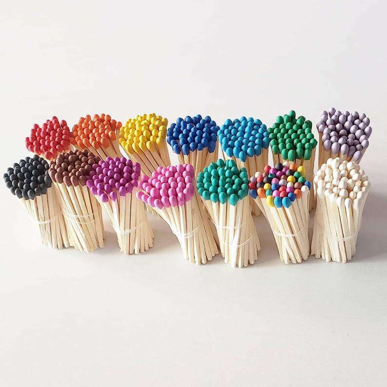 Fancy Matches Glass Reusable Bottle Matches With Strike Etsy