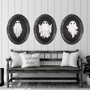 Unholy Ghosts Set of Three | INSTANT DOWNLOAD | Goth Farmhouse
