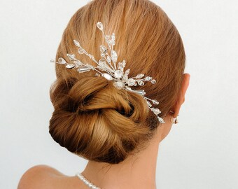 Sparkling Wedding hair comb - bridal hair piece - Wedding headpiece - Bridal hair comb -Bridal accessories