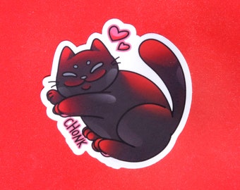 Chonky Cat Sticker