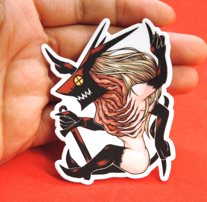 Blood Devil Power Sticker image 3