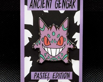 Ancient Genger GLOW Enamel Pin [Pastel Edition]
