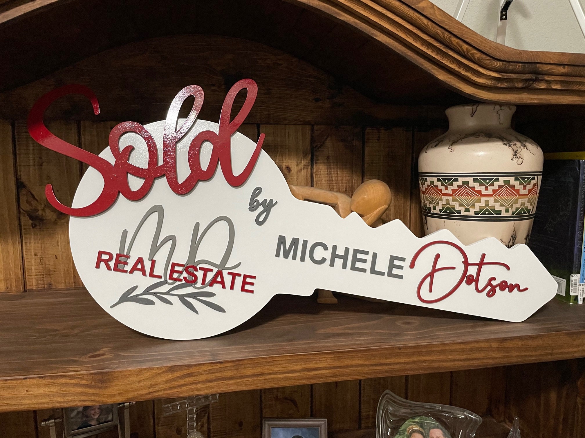 Realtor Key Sign Realtor Marketing Realtor Photo Prop | Etsy